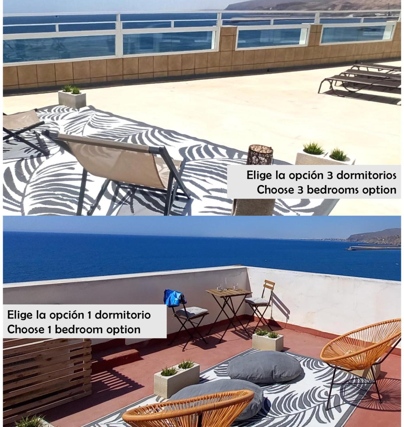 Increible Atico Con Vistas A La Bahia De Almería Dış mekan fotoğraf
